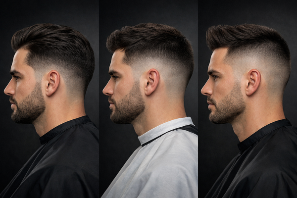 Fade haircut