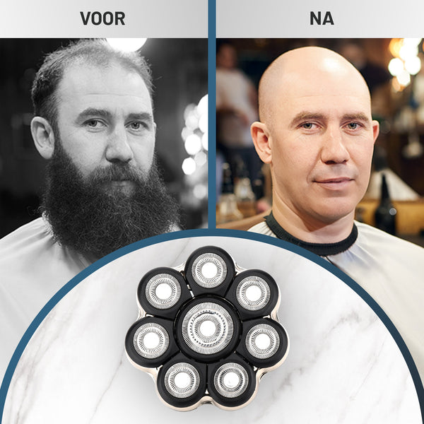 🧠 Altijd een strak geschoren hoofd: ontdek de kracht van de Revahs Skull Shaver Pro