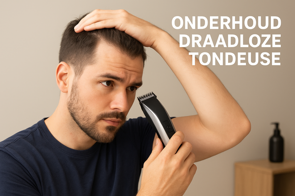 Hoe onderhoud je een draadloze tondeuse correct?
