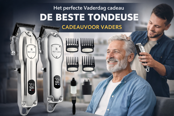 Vaderdag cadeau tondeuse voor mannen haar en baard trimmen